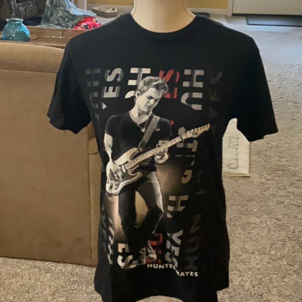 Hunter Hayes Let’s Be Crazy 2013 Concert Tee! Tag cut out, Women’s Size Medium